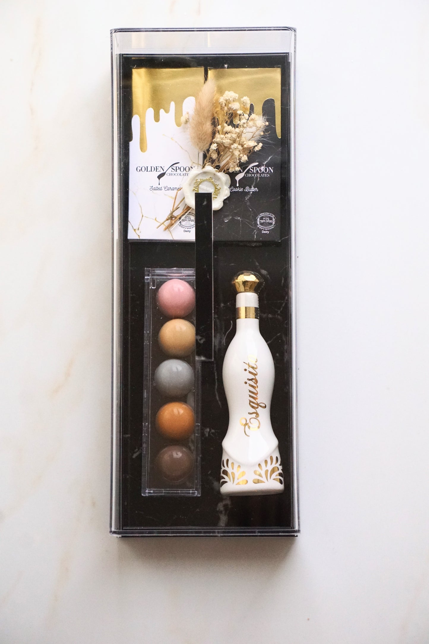 Black Marble Timeless Mishloach Manos